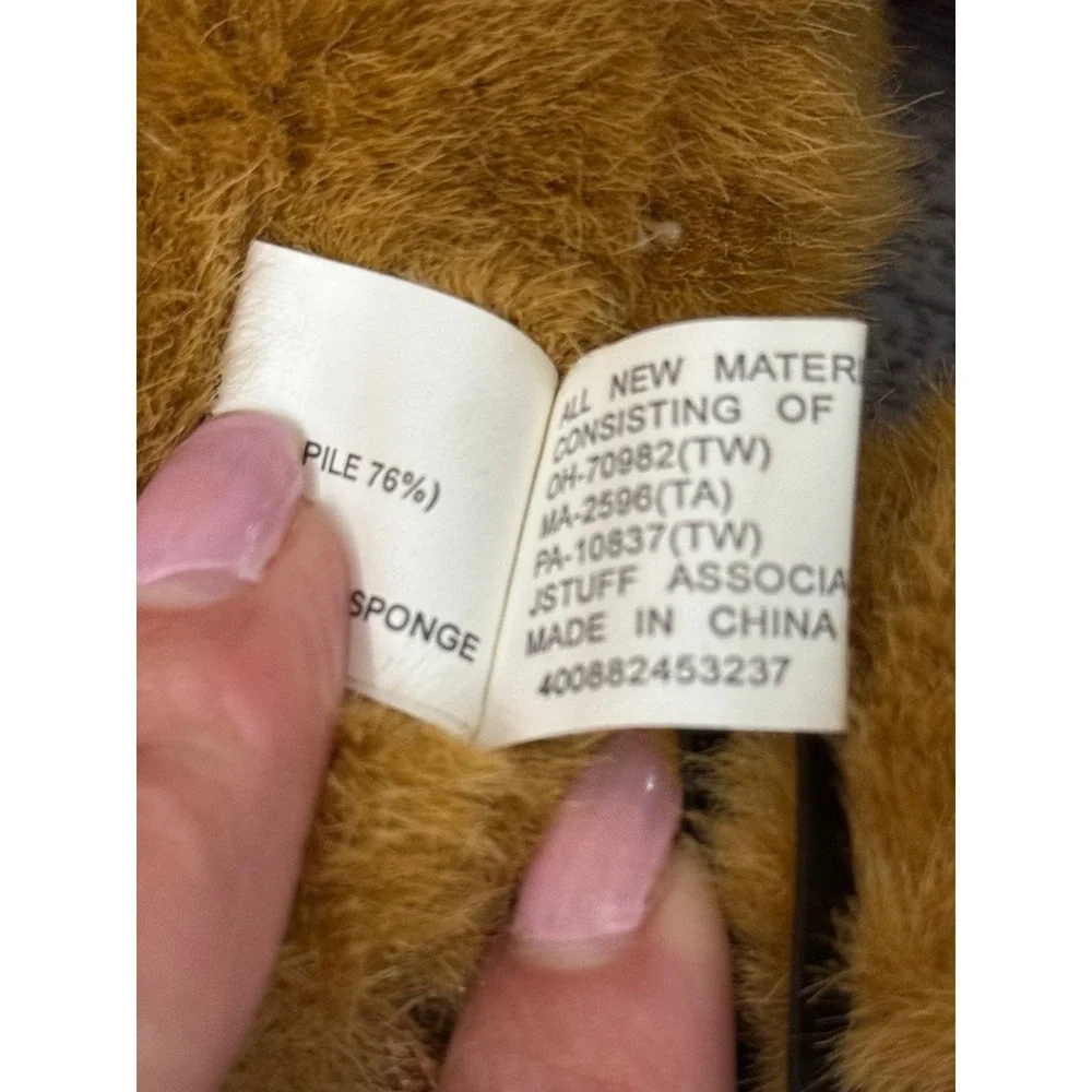 Puppy Dog Brown Plush Backpack Purse‎ J Stuff & Associates